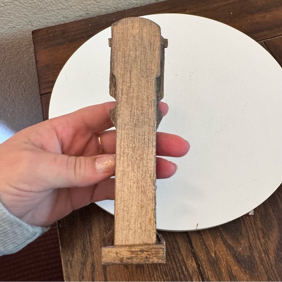 Dollhouse furniture Rustic Grandfather Clock - Picture 4 of 4